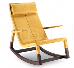 Итальянские Гостиная - Кресло-качалка Don’do Итальянские Гостиная - Кресло-качалка Don’do фабрика Poltrona Frau