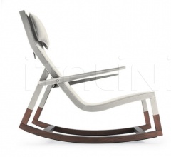 Итальянские Гостиная - Кресло-качалка Don’do Итальянские Гостиная - Кресло-качалка Don’do фабрика Poltrona Frau