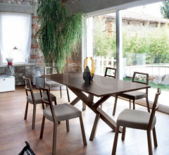 Итальянские Столы обеденные - Стол обеденный Tree фабрика Domitalia