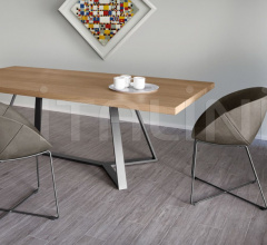 Итальянские Столы обеденные - Стол обеденный Archie-F Итальянские Столы обеденные - Стол обеденный Archie-F фабрика Domitalia