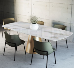 Итальянские Столы обеденные - Стол обеденный Dorico-BO Итальянские Столы обеденные - Стол обеденный Dorico-BO фабрика Domitalia