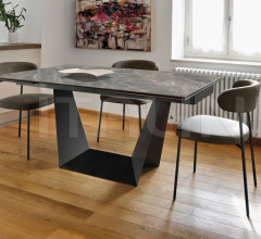 Итальянские Столы обеденные - Стол обеденный Trophy-A Итальянские Столы обеденные - Стол обеденный Trophy-A фабрика Domitalia