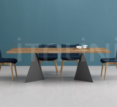 Итальянские Столы обеденные - Стол обеденный Euclide-F Итальянские Столы обеденные - Стол обеденный Euclide-F фабрика Domitalia