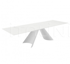 Итальянские Столы обеденные - Стол обеденный Tuile-A200 фабрика Domitalia