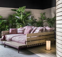 Итальянские Уличная мебель - Диван Ansel фабрика Flexform