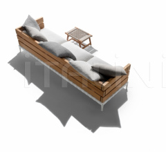 Итальянские Уличная мебель - Пуф Tonga фабрика Flexform