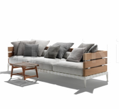 Итальянские Уличная мебель - Пуф Tonga фабрика Flexform