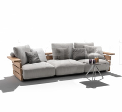 Итальянские Уличная мебель - Модульный диван Ontario фабрика Flexform