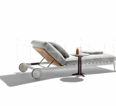 Итальянские Уличные шезлонги - Шезлонг Atlante Daybed Итальянские Уличные шезлонги - Шезлонг Atlante Daybed фабрика Flexform