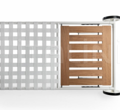 Итальянские Уличные шезлонги - Шезлонг Atlante Daybed Итальянские Уличные шезлонги - Шезлонг Atlante Daybed фабрика Flexform