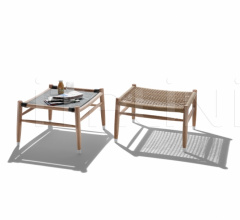 Итальянские Уличная мебель - Пуф Tessa Outdoor фабрика Flexform