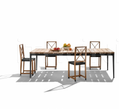 Итальянские Уличная мебель - Стул Moka Outdoor Итальянские Уличная мебель - Стул Moka Outdoor фабрика Flexform