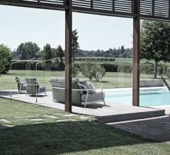 Итальянские Уличная мебель - Диван Alison Outdoor фабрика Flexform