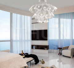 Итальянские Потолочные светильники - Потолочный светильник 1662/P Итальянские Потолочные светильники - Потолочный светильник 1662/P фабрика Glass&Glass