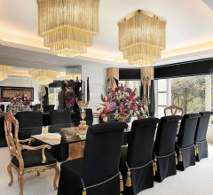 Итальянские Потолочные светильники - Потолочный светильник 865F/P Итальянские Потолочные светильники - Потолочный светильник 865F/P фабрика Glass&Glass