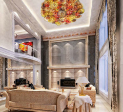 Итальянские Потолочные светильники - Потолочный светильник C-1401 Итальянские Потолочные светильники - Потолочный светильник C-1401 фабрика Glass&Glass