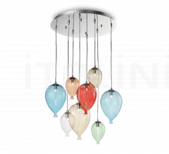 Итальянские Свет - Подвесной светильник CLOWN SP8 фабрика Ideal Lux
