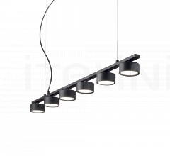 Итальянские Свет - Подвесной светильник MINOR LINEAR SP6 фабрика Ideal Lux