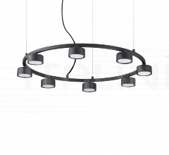 Итальянские Свет - Подвесной светильник MINOR ROUND SP8 фабрика Ideal Lux