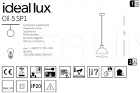 Подвесной светильник OIL-5 SP1 Ideal Lux