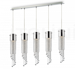 Итальянские Свет - Подвесной светильник GOCCE SP5 Итальянские Свет - Подвесной светильник GOCCE SP5 фабрика Ideal Lux