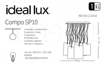 Подвесной светильник COMPO SP10 Ideal Lux