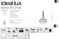 Подвесной светильник KARMA SP1 SMALL Ideal Lux