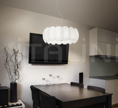 Итальянские Свет - Подвесной светильник OVALINO SP5 Итальянские Свет - Подвесной светильник OVALINO SP5 фабрика Ideal Lux