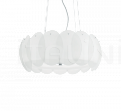 Итальянские Свет - Подвесной светильник OVALINO SP8 Итальянские Свет - Подвесной светильник OVALINO SP8 фабрика Ideal Lux