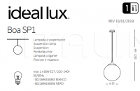 Подвесной светильник BOA SP1 Ideal Lux