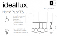 Подвесной светильник NEMO PLUS SP5 Ideal Lux