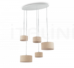 Итальянские Свет - Подвесной светильник EKOS SP5 Итальянские Свет - Подвесной светильник EKOS SP5 фабрика Ideal Lux