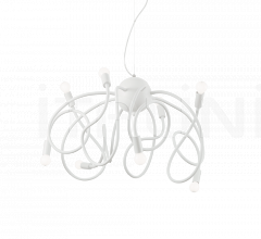 Итальянские Свет - Подвесной светильник MULTIFLEX SP8 Итальянские Свет - Подвесной светильник MULTIFLEX SP8 фабрика Ideal Lux