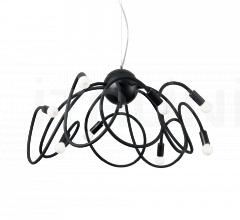 Итальянские Свет - Подвесной светильник MULTIFLEX SP8 Итальянские Свет - Подвесной светильник MULTIFLEX SP8 фабрика Ideal Lux