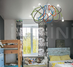 Итальянские Свет - Подвесной светильник MULTIFLEX SP8 Итальянские Свет - Подвесной светильник MULTIFLEX SP8 фабрика Ideal Lux