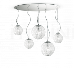 Итальянские Свет - Подвесной светильник MAPA MAX SP5 Итальянские Свет - Подвесной светильник MAPA MAX SP5 фабрика Ideal Lux