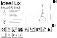 Подвесной светильник BREEZE SP1 SMALL Ideal Lux