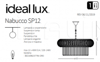 Люстра NABUCCO SP12 Ideal Lux