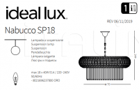 Люстра NABUCCO SP18 Ideal Lux