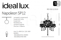 Люстра NAPOLEON SP12 Ideal Lux