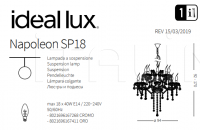 Люстра NAPOLEON SP18 Ideal Lux