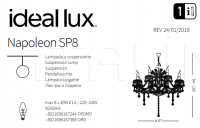 Люстра NAPOLEON SP8 Ideal Lux