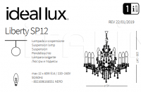 Люстра LIBERTY SP12 Ideal Lux