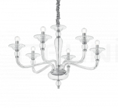 Итальянские Свет - Люстра DANIELI SP6 Итальянские Свет - Люстра DANIELI SP6 фабрика Ideal Lux