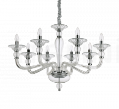 Итальянские Свет - Люстра DANIELI SP8 Итальянские Свет - Люстра DANIELI SP8 фабрика Ideal Lux