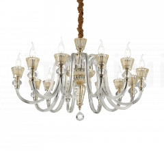 Итальянские Свет - Люстра STRAUSS SP12 Итальянские Свет - Люстра STRAUSS SP12 фабрика Ideal Lux