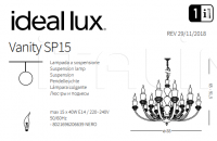 Люстра VANITY SP15 Ideal Lux