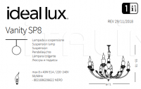 Люстра VANITY SP8 Ideal Lux