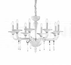 Итальянские Свет - Люстра MIRAMARE SP8 Итальянские Свет - Люстра MIRAMARE SP8 фабрика Ideal Lux