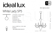 Люстра WHITE LADY SP5 Ideal Lux